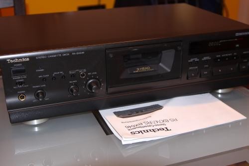 Stereo Cassette Deck Technics model RS-BX646 foto mare