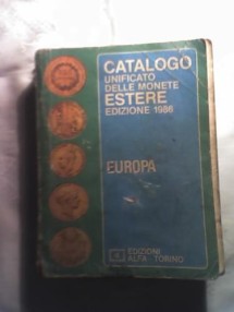 Catalog italian de monede 1986 Europa foto