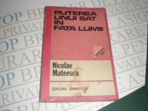 PUTEREA UNUI SAT IN FATA LUMII -CARTE foto PUTEREA UNUI SAT IN FATA LUMII -CARTE foto