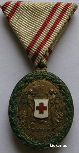 Medalia "Meritul Crucea Rosie" - Austria - WWI - email foto mare