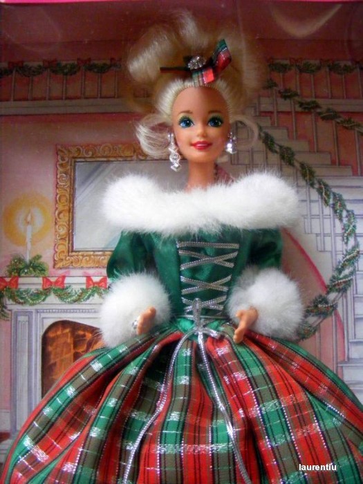 Winter's Eve Barbie 1994 - noua in cutie mare, superba foto mare
