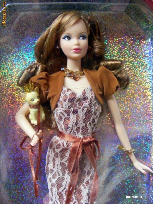 Birthstone Beauties - Miss Topaz (November) Barbie 2007, blonda foto mare