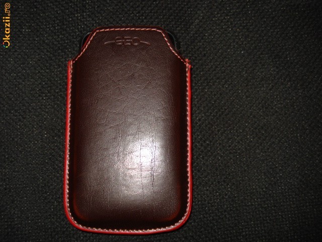 IPHONE 3G, 3GS, 2G HUSA DIN PIELE 100% foto mare