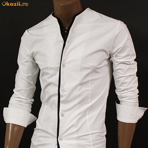 No Collar Dress Shirt The Dress Shop